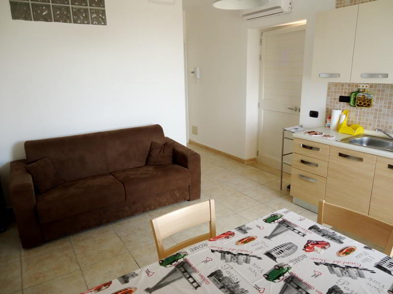 Casa Anna - Soggiorno con Divano Letto