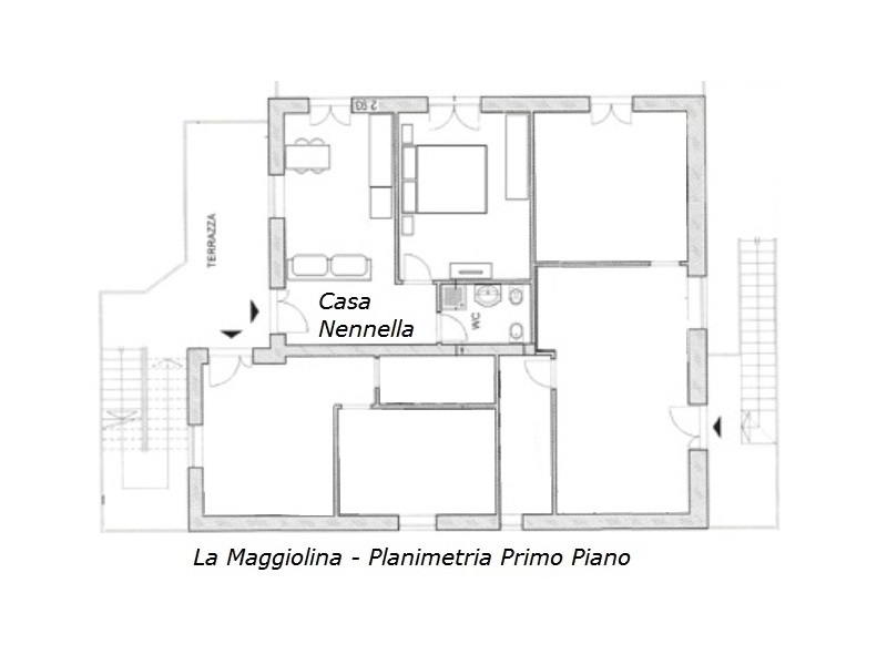 Casa Nennella - Planimetria