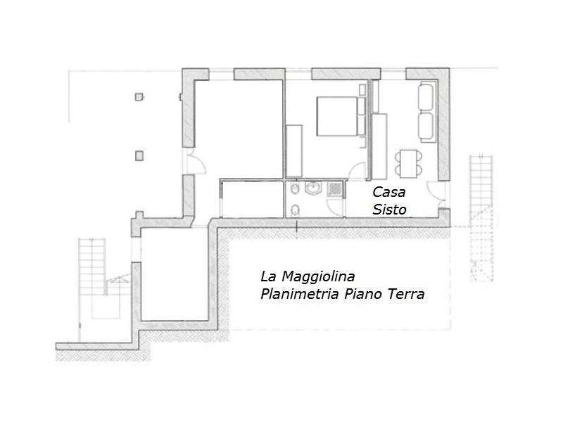 Casa Sisto - Planimetria